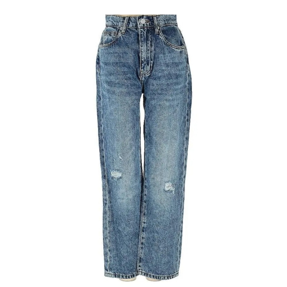 FREE PEOPLE X SANDRINE ROSE JEANS - Collab - RARE - Size 27 - Picture 6 of 16